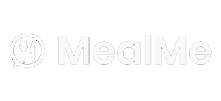 Mealme white icon