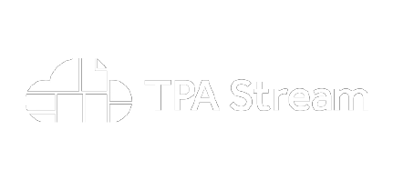 TPA Stream white icon